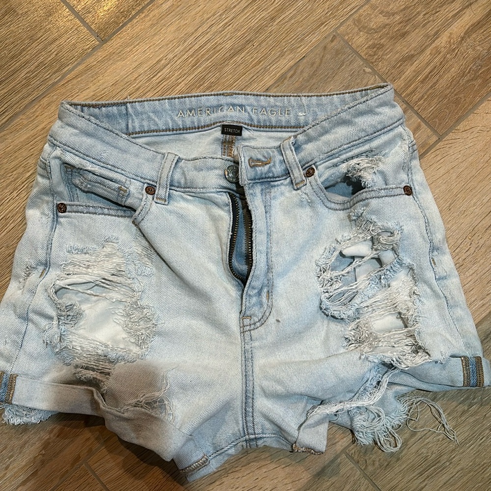 American Eagle Jean shorts stretch